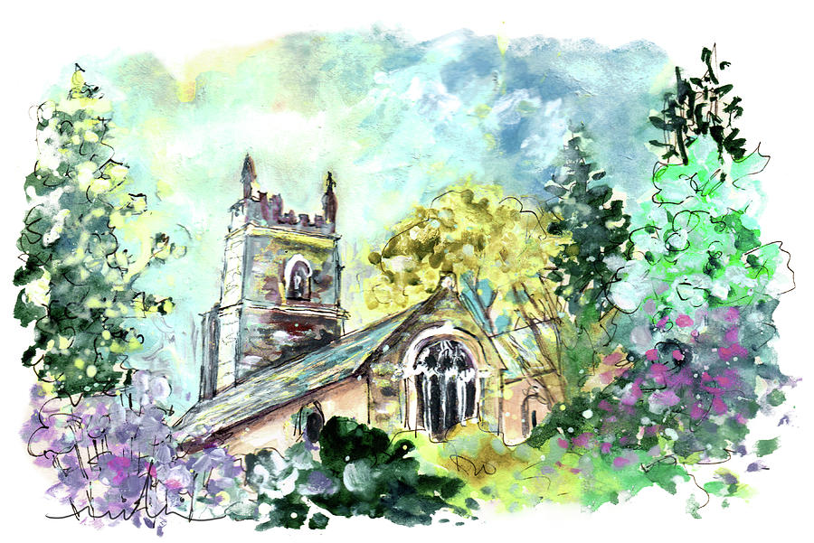 St Kew Church Painting