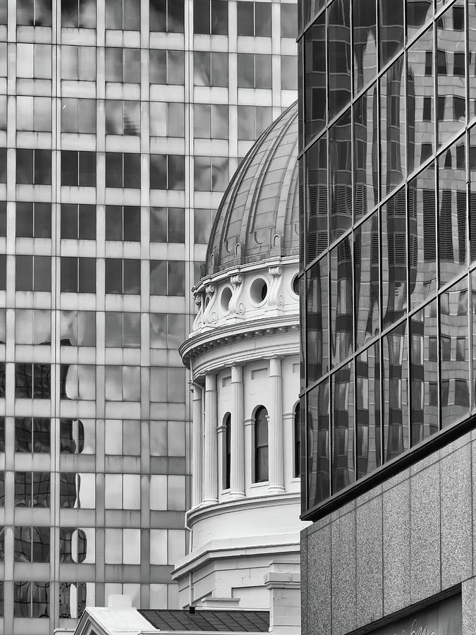 St. Louis Architecture B W Photograph by Connor Beekman