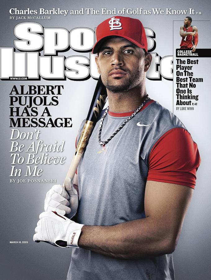 St. Louis Cardinals Albert Pujols Sports Illustrated Cover Photograph by Sports Illustrated