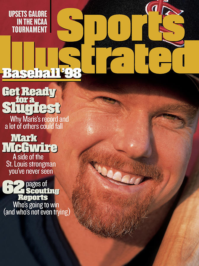 St. Louis Cardinals Mark Mcgwire, 1998 Mlb Baseball Preview Sports Illustrated Cover Photograph by Sports Illustrated