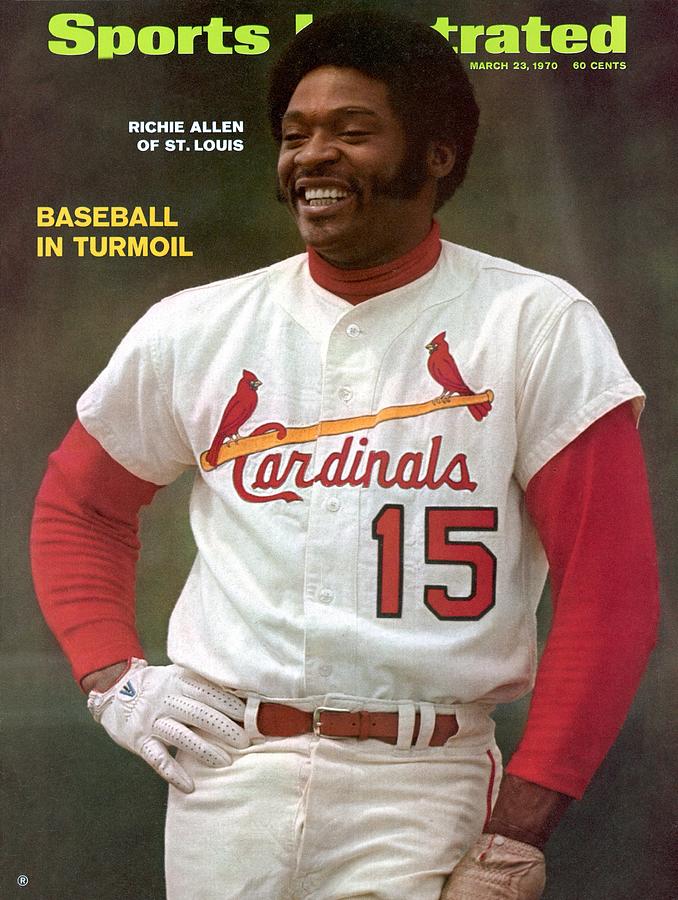 St. Louis Cardinals Richie Allen Sports Illustrated Cover Poster