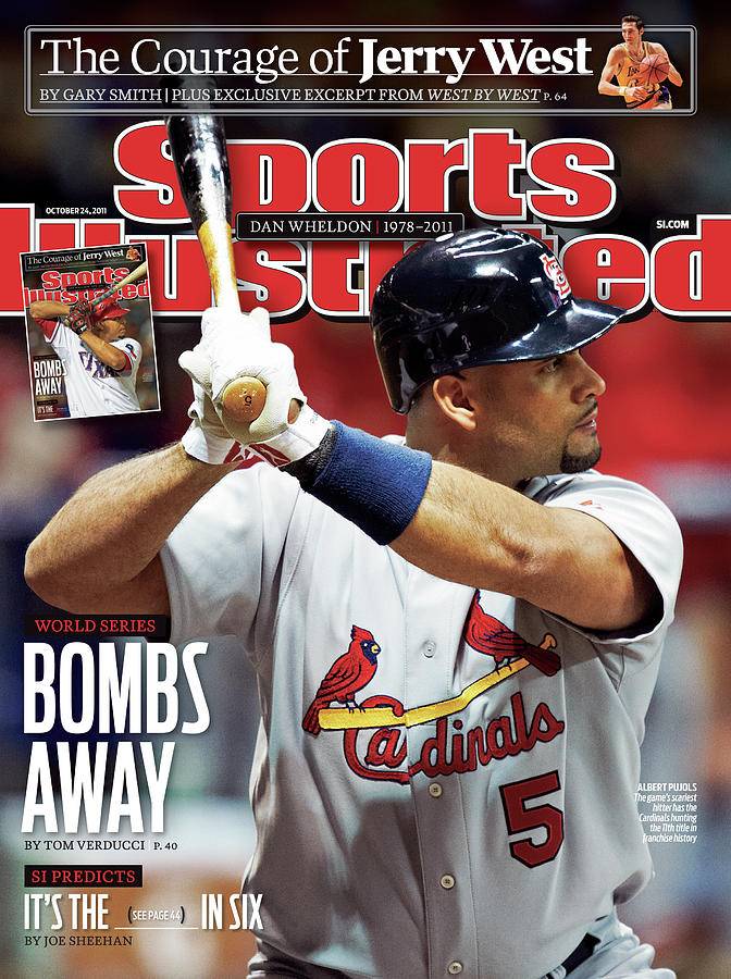 St Louis Cardinals V Milwaukee Brewers - Game 6 Sports Illustrated Cover Photograph by Sports Illustrated