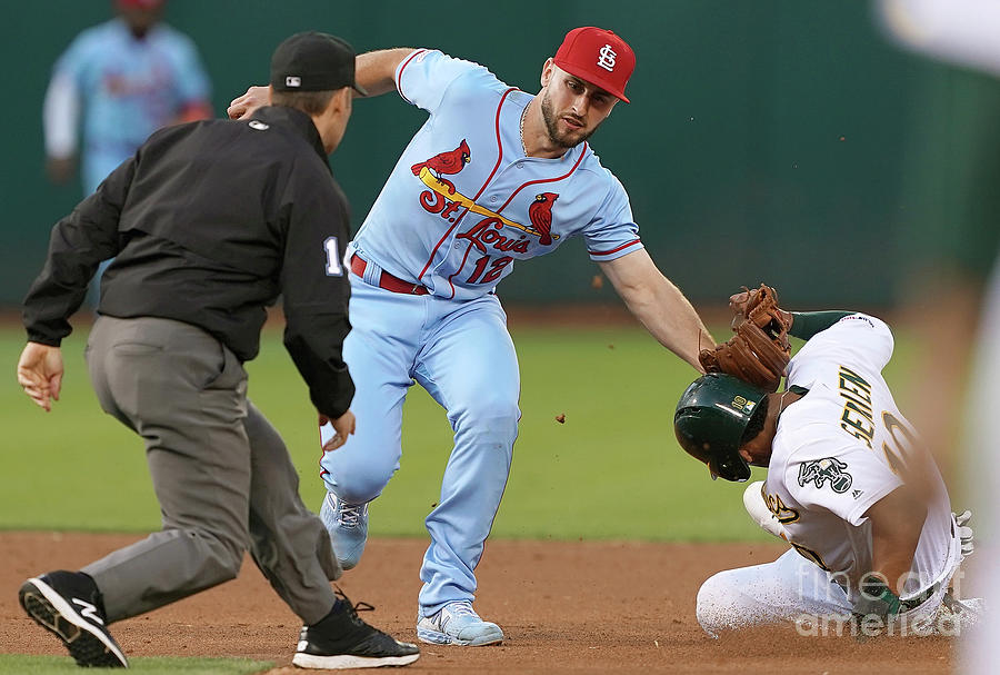 St Louis Cardinals V Oakland Athletics Photograph by Thearon W. Henderson St Louis Cardinals V Oakland Athletics Photograph by Thearon W. Henderson