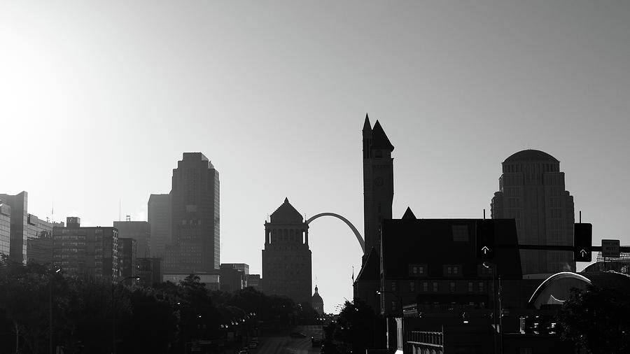 St. Louis Skyline Photograph by Scott Rackers
