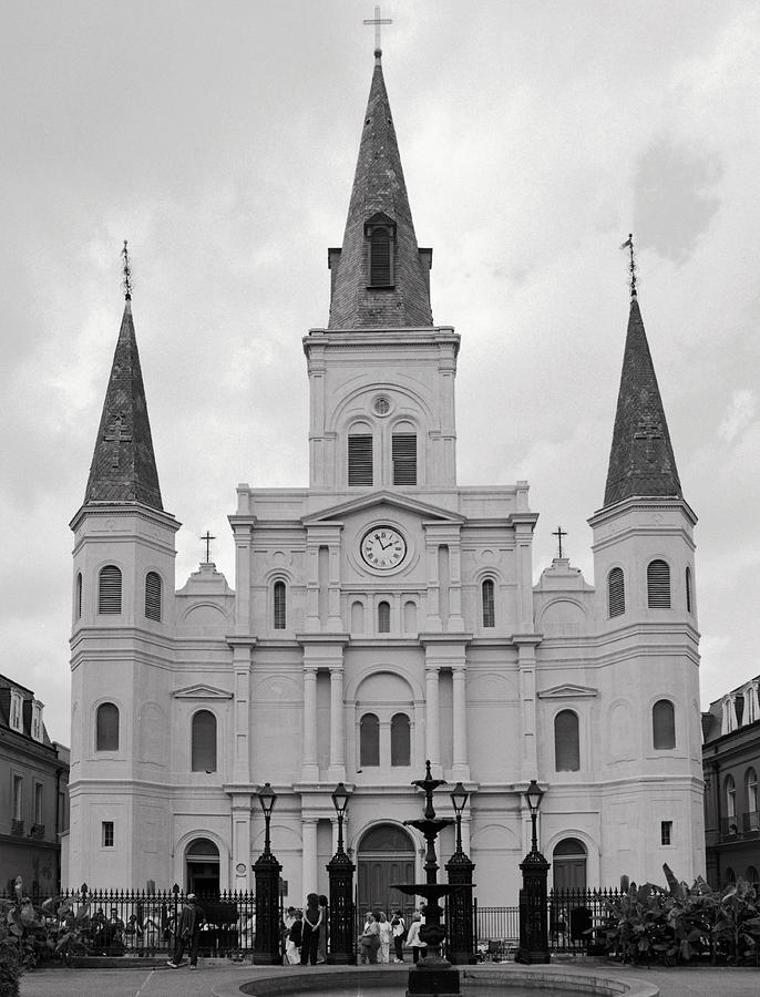 St Louise Cathedral New Orleans Photograph by Bttoro