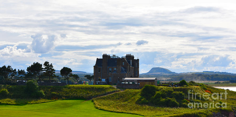 St. Margarets, Winterfield Golf Course, Dunbar Photograph by Yvonne Johnstone