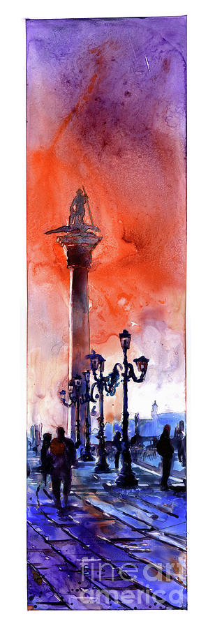 City Painting - St. Marks Square- Venice by Ryan Fox
