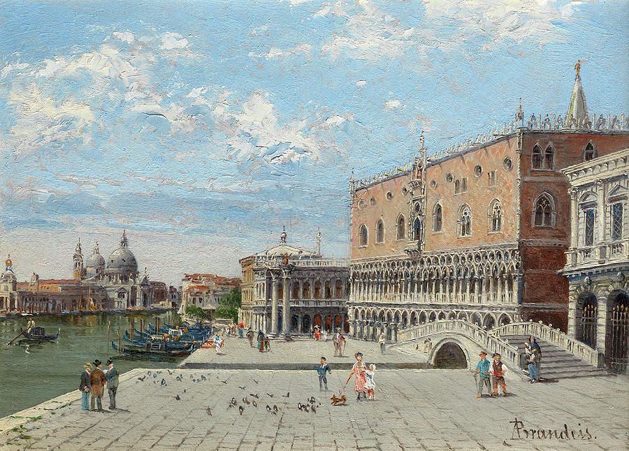 St Marks, Venice Painting by Antonietta Brandeis - Fine Art America