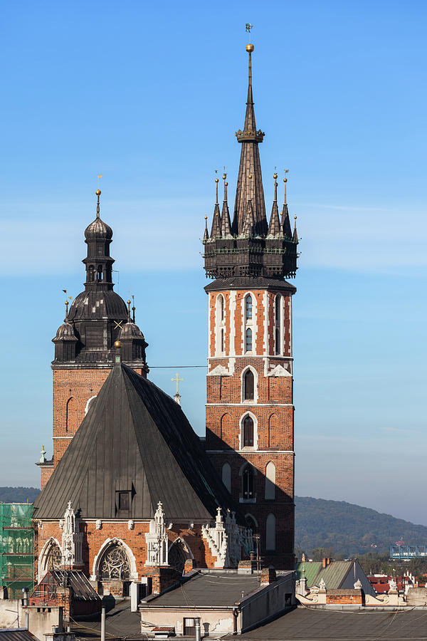 St Mary Basilica in Krakow Photograph by Artur Bogacki
