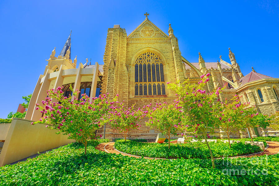 St Marys Cathedral Perth Photograph by Benny Marty