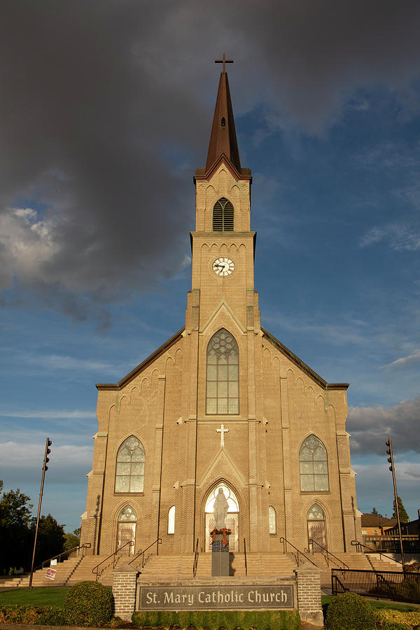 St Marys Catholic Church Photograph by Catherine Avilez
