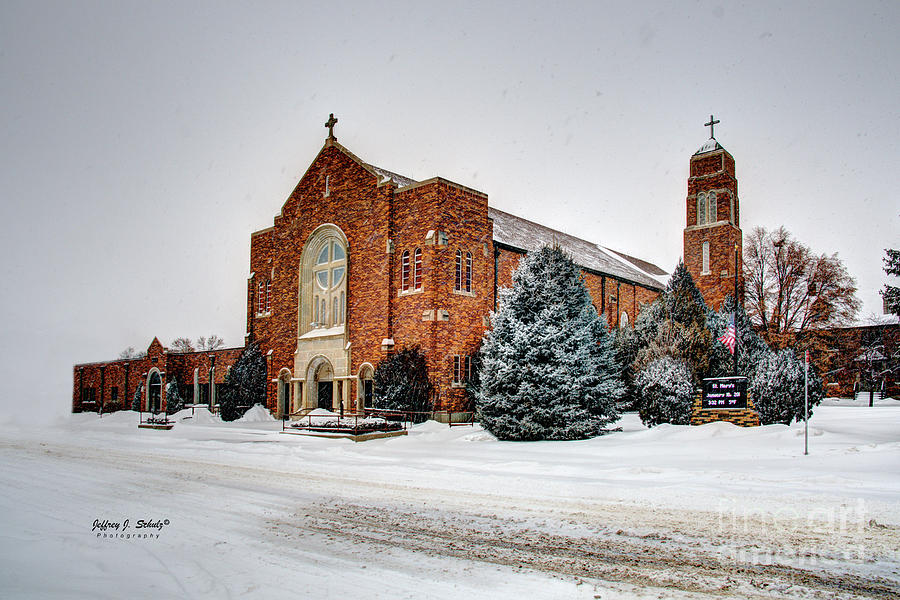 St. Marys Church - 2 Photograph by Jeffrey Schulz