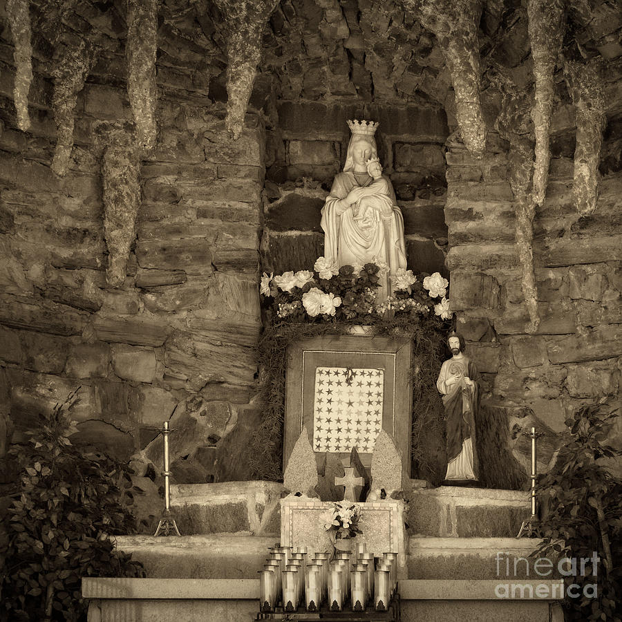 St. Marys Grotto  Photograph by Imagery by Charly