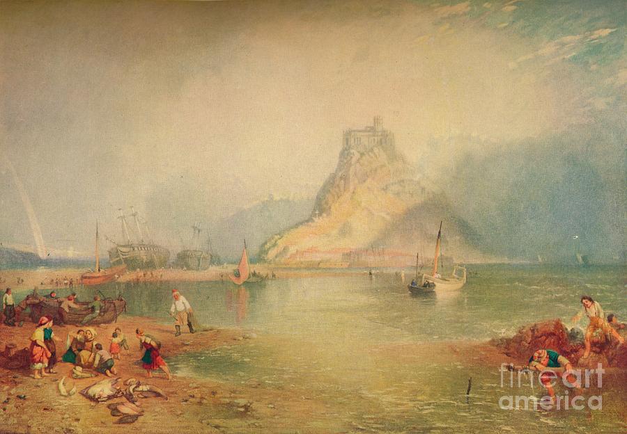St Michaels Mount C Drawing by Print Collector