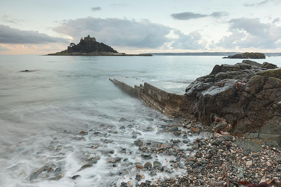 St Michaels Mount In Cornwall, England Photograph by Nick Cable
