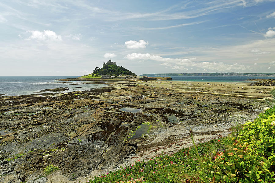 St Michaels Mount - Looking West Photograph by Rod Johnson