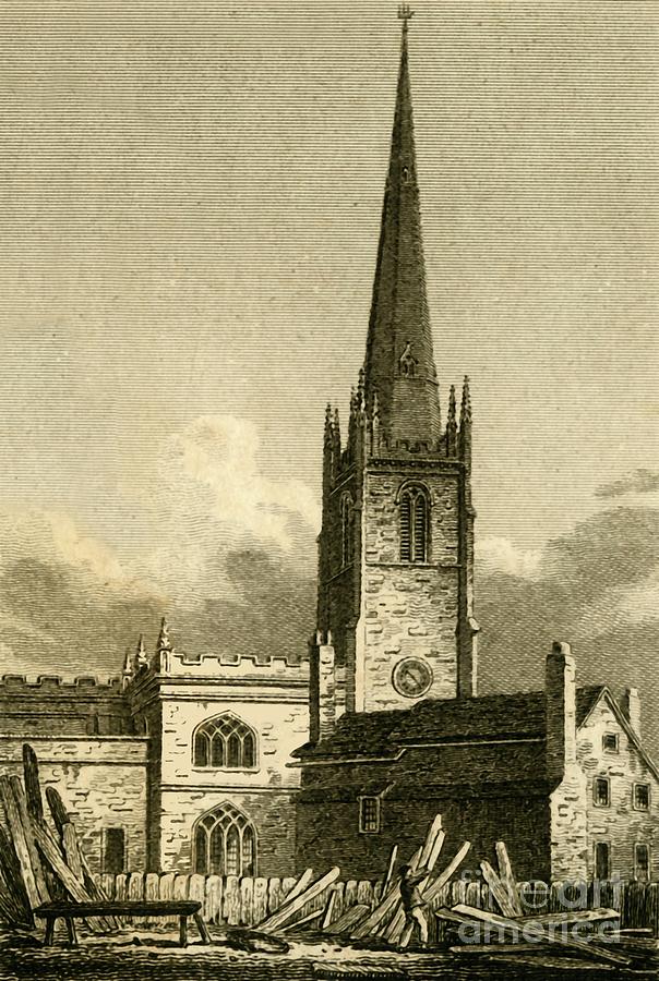 St. Nicholas Church Drawing by Print Collector