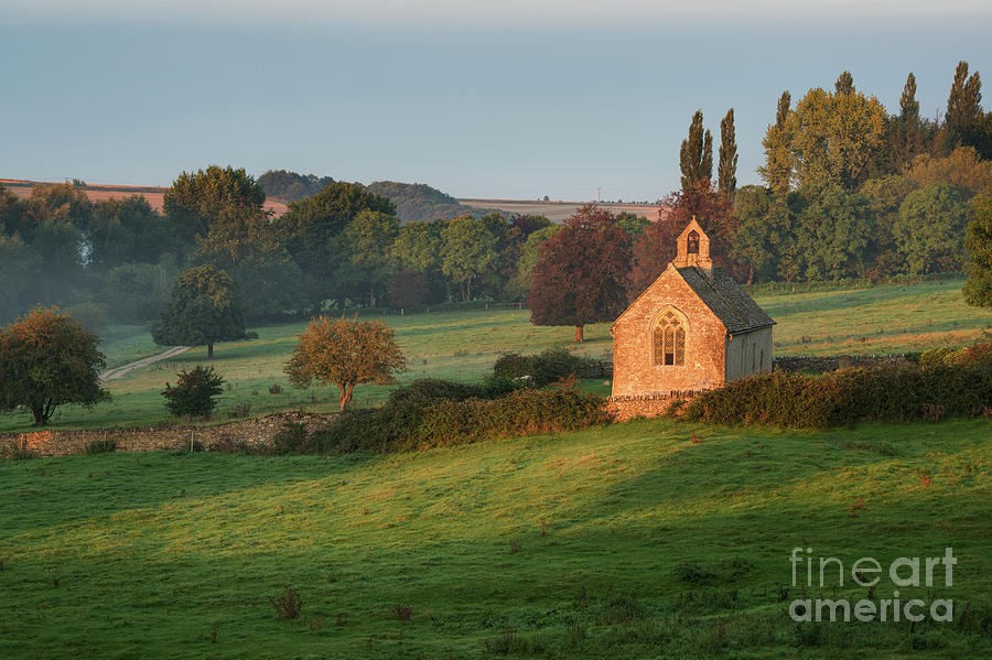 St Oswalds Church in Autumn  Photograph by Tim Gainey
