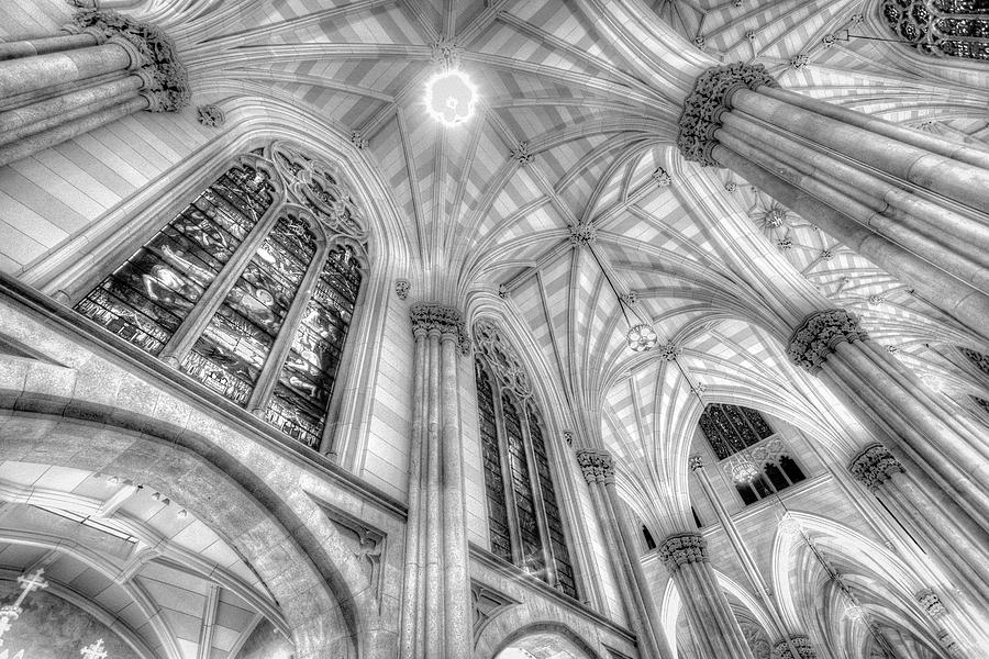 St Patricks Cathedral Infrared Photograph by David Pyatt