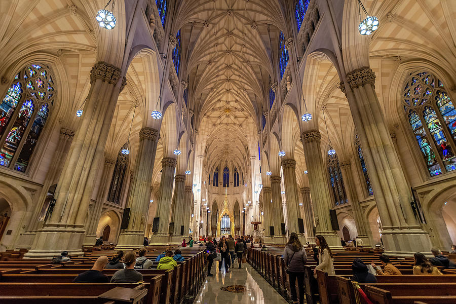 New York City Photograph - St. Patricks Cathedral by Terri Mongeon