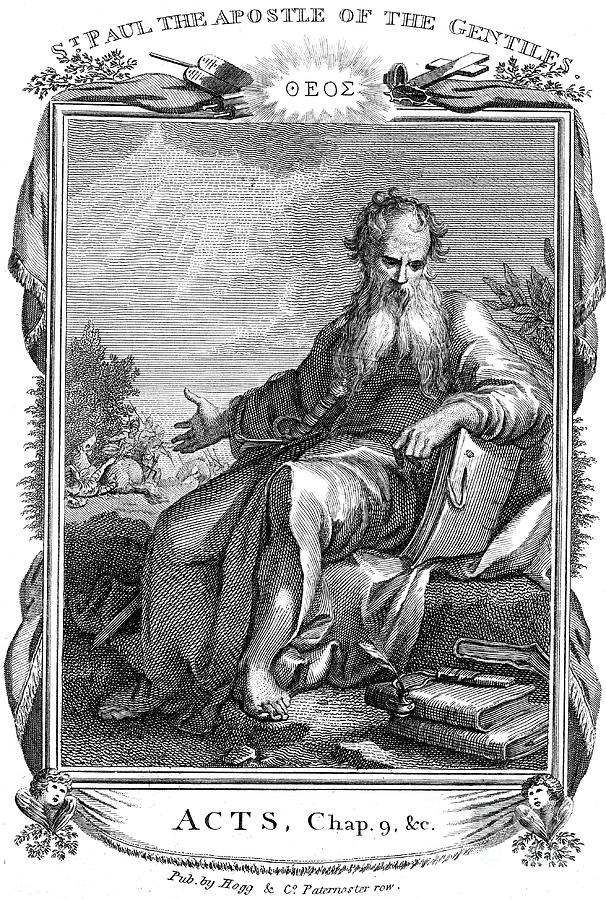 St Paul The Apostle Who Took Drawing by Print Collector