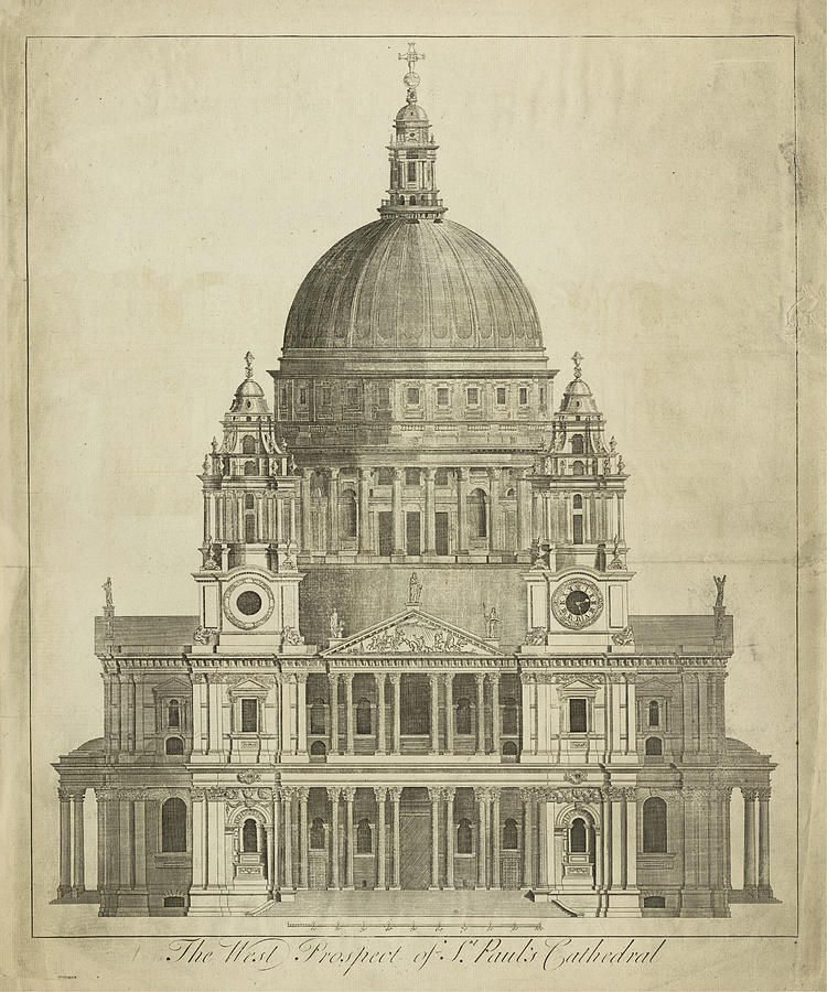 St. Paul's Cathedral Painting by Unknown - Pixels