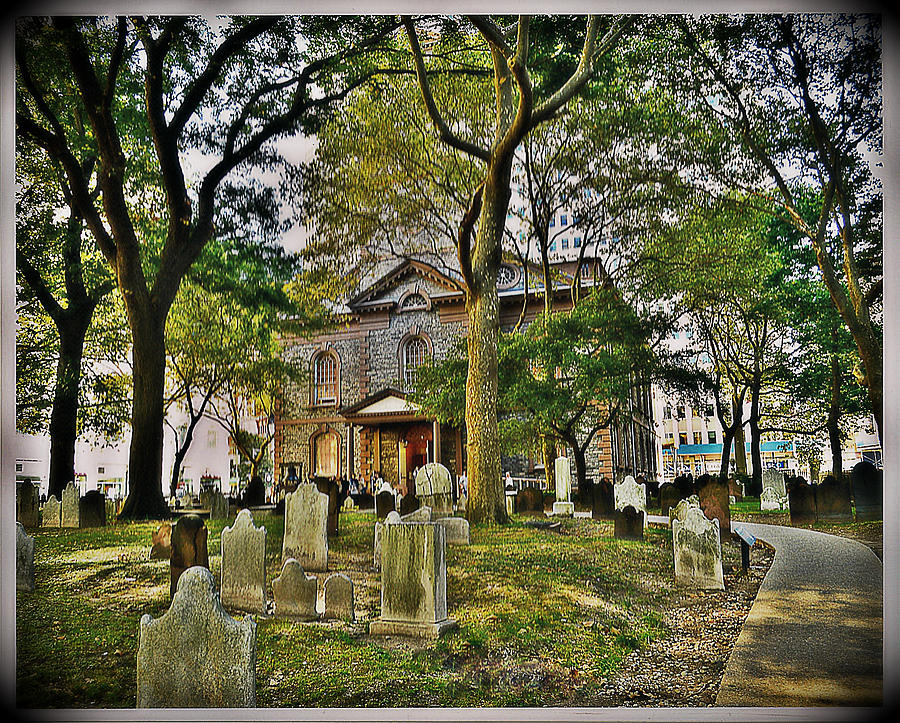 1776 St Pauls Chapel New York City Photograph by Stacie Siemsen