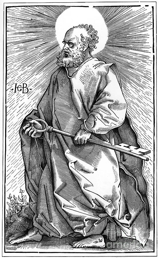 St Peter, 1519 1849.artist A Bisson by Print Collector