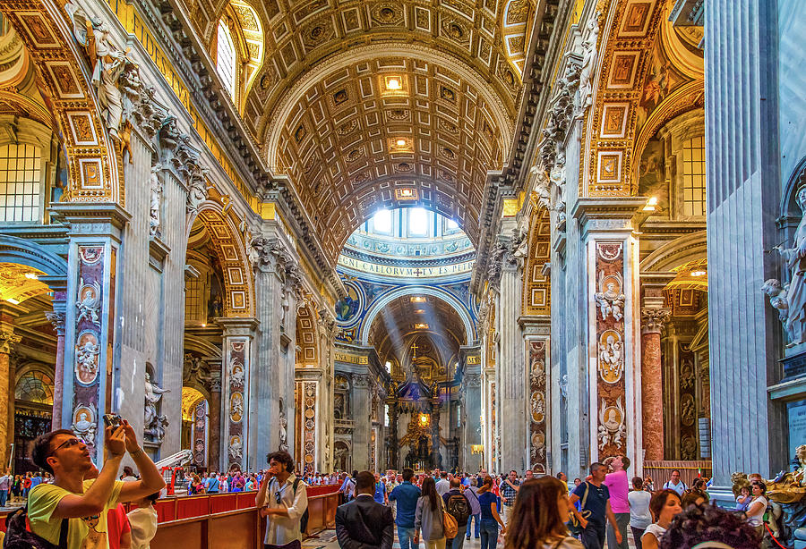 St Peters Basilica Photograph by Darryl Brooks