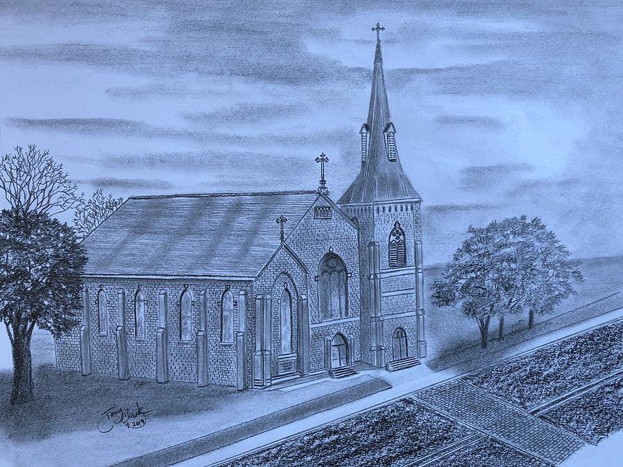 St Peters Catholic Church Drawing
