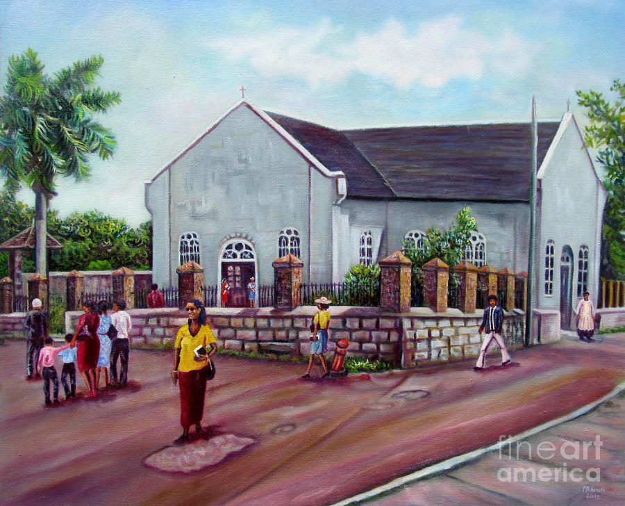 St. Peters Church_updated  Painting by Ewan McAnuff