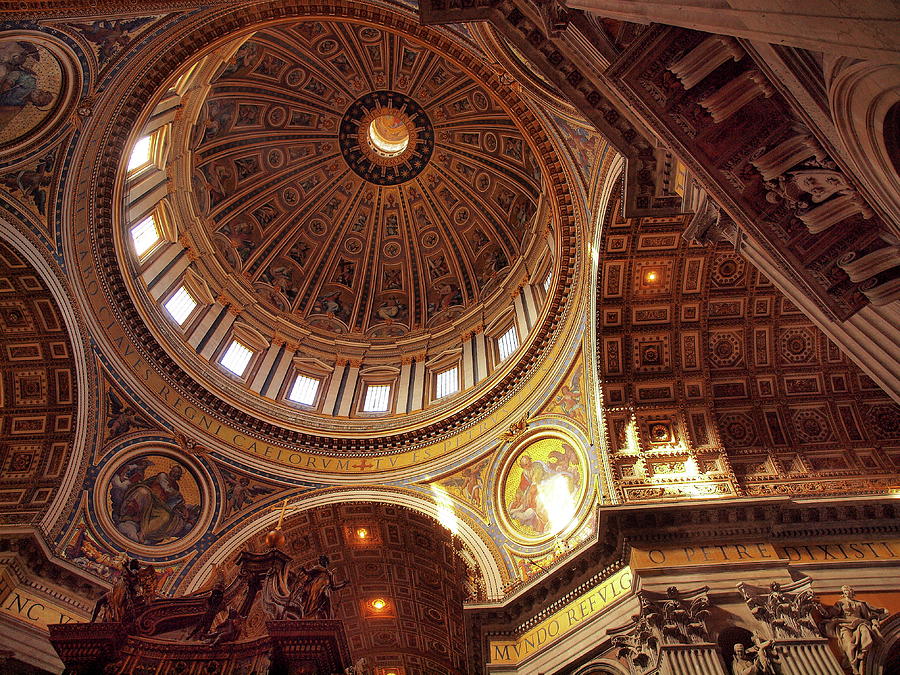 St Peter's Dome Photograph by Steven Jones - Fine Art America