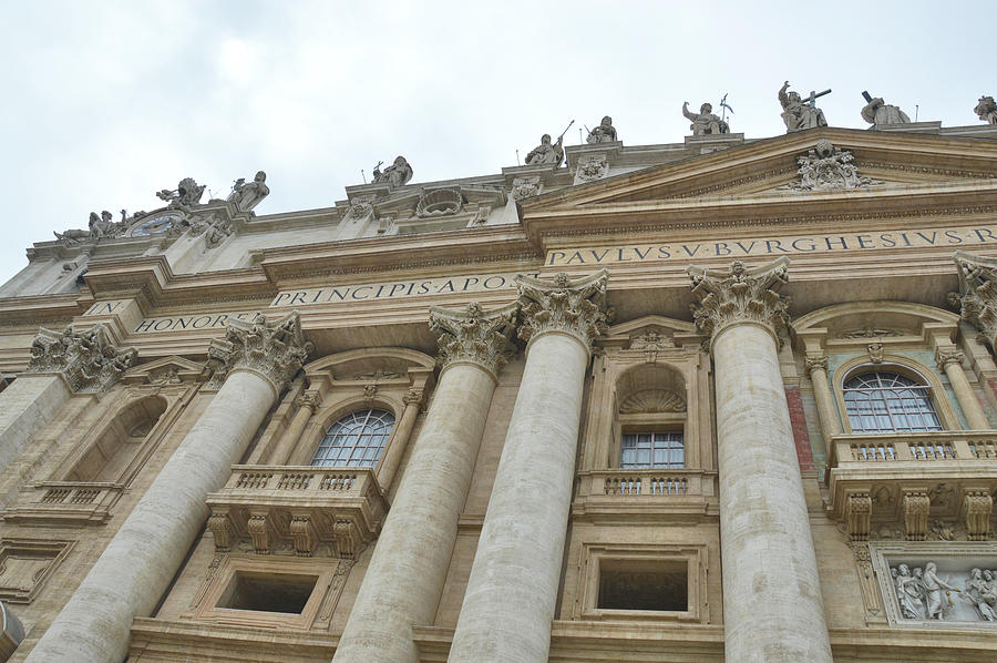 St. Peters Facade Photograph by JAMART Photography