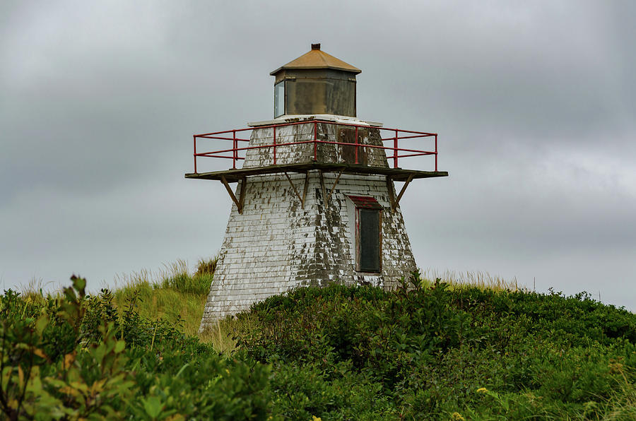 St. Peters Harbour Lighthouse Photograph by Douglas Wielfaert