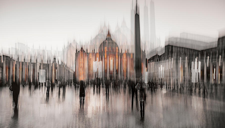 Abstract Photograph - St. Peters Square by Carmine Chiriac