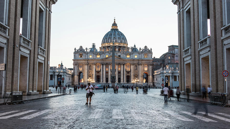 St. Peters Square  Photograph by John McGraw