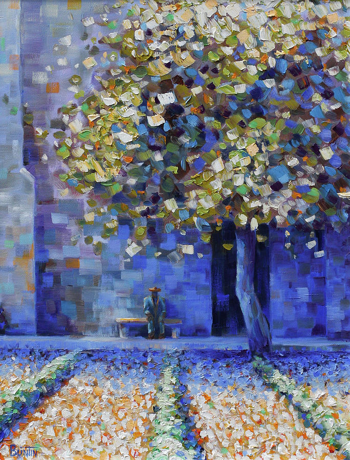 St Remy de Provence Painting by Rob Buntin St Remy de Provence Painting by Rob Buntin