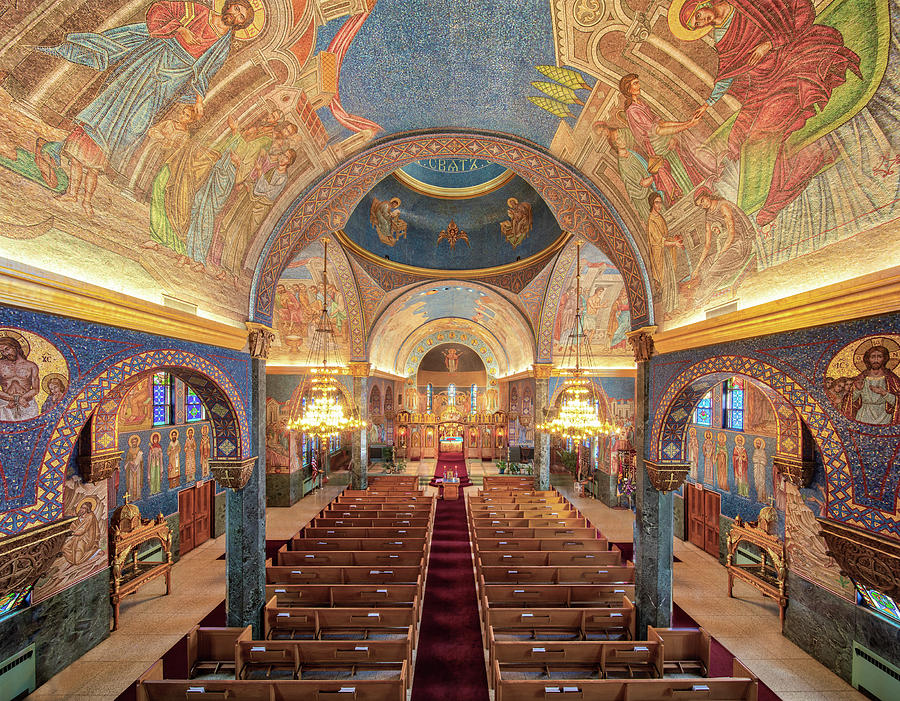St. Sava Serbian Orthodox Cathedral Photograph