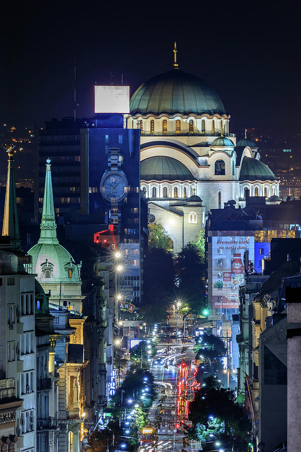 Magnificent Photograph - St. Sava Temple in Belgrade by Dejan Kostic