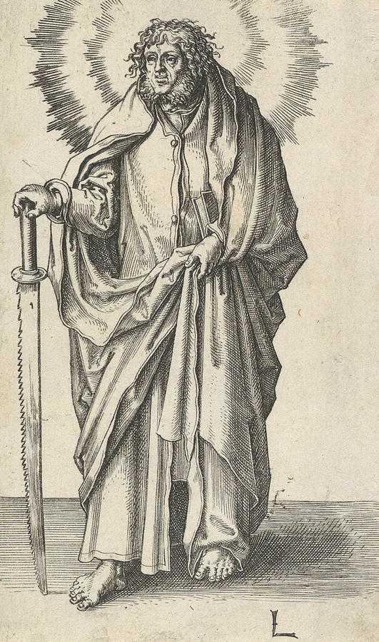 St. Simon Relief by Lucas van Leyden