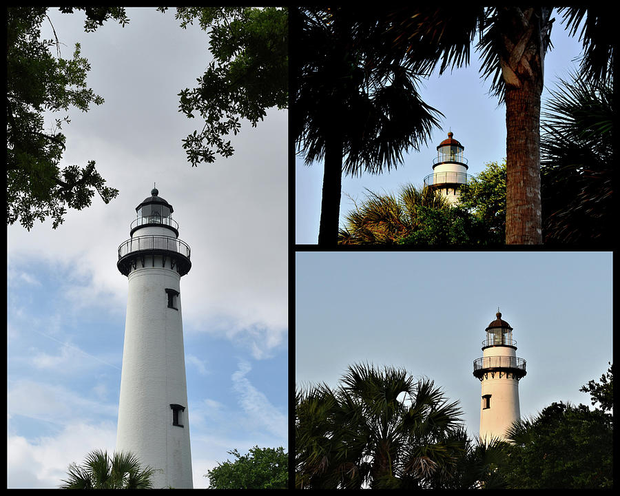 St. Simons Island Lighthouse by Kathy K McClellan St. Simons Island Lighthouse by Kathy K McClellan
