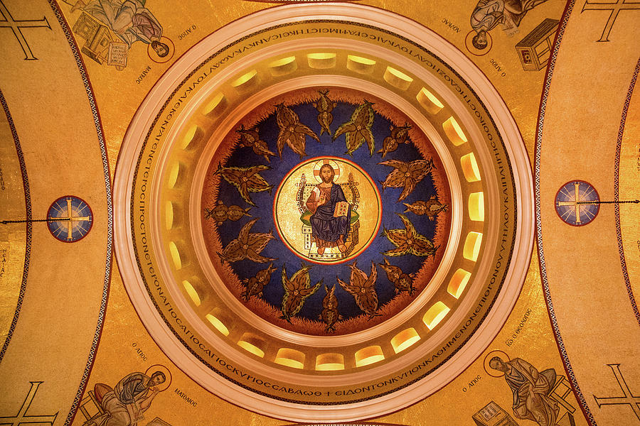 St. Sophia Ceiling Photograph by Don Johnson