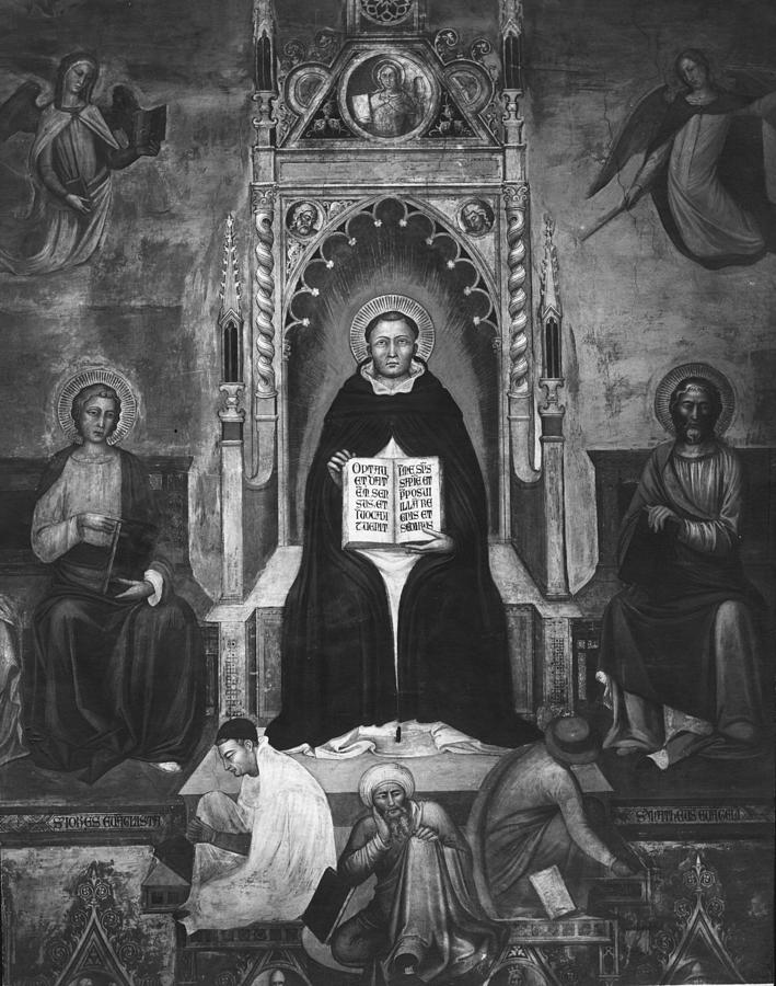 St Thomas Aquinas Photograph by Hulton Archive