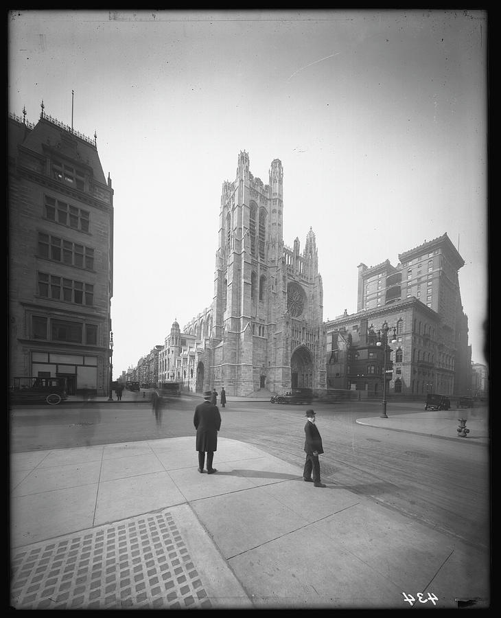 St. Thomas Church Photograph by The New York Historical Society