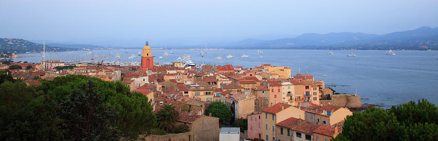 St. Tropez Panorama Photograph by Matteo Colombo