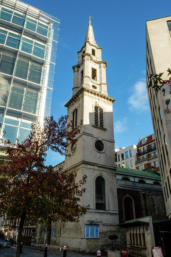 St Vedast Alias Foster Church Photograph by Mark Summerfield - Fine Art ...