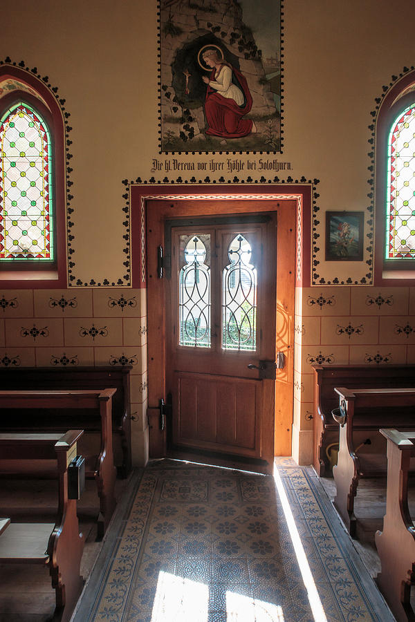 St. Verena and the Sunlit Door Photograph by Mary Lee Dereske