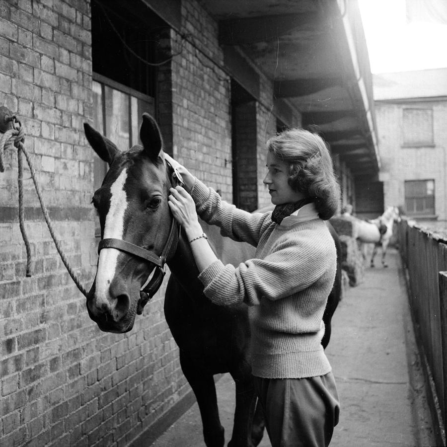 Stable Girl Photograph by Bert Hardy