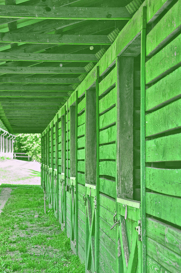 Stables Of Green Photograph by JAMART Photography