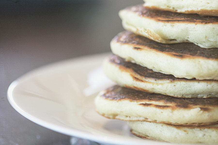 Stack Of Pancakes On A Plate Photograph by Stephanie Mull Photography